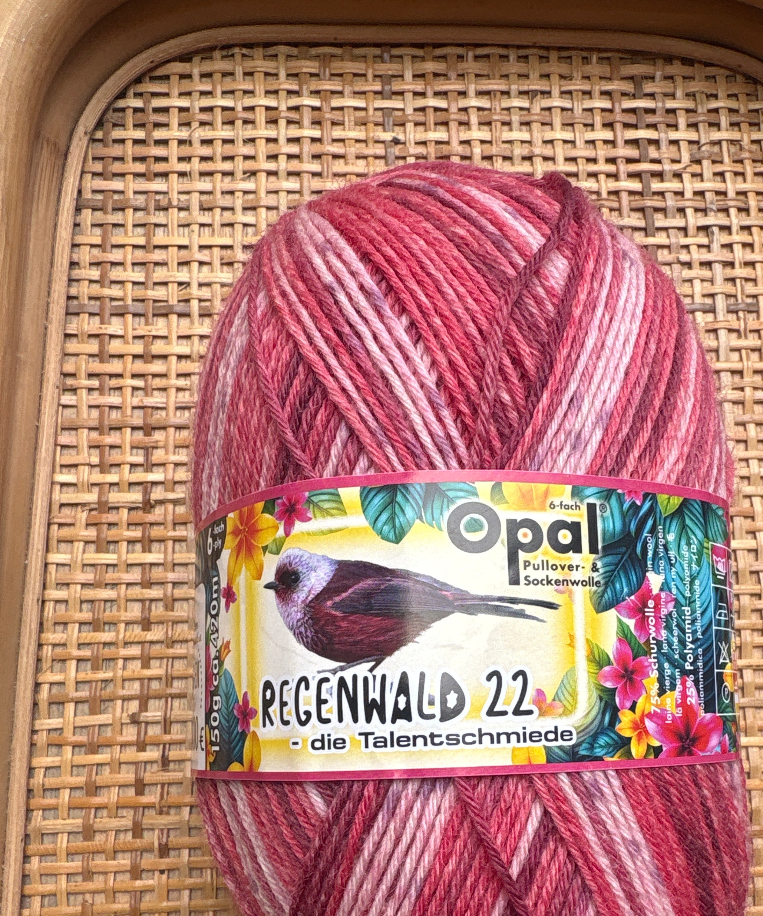 Opal 6-ply Regenwald 22