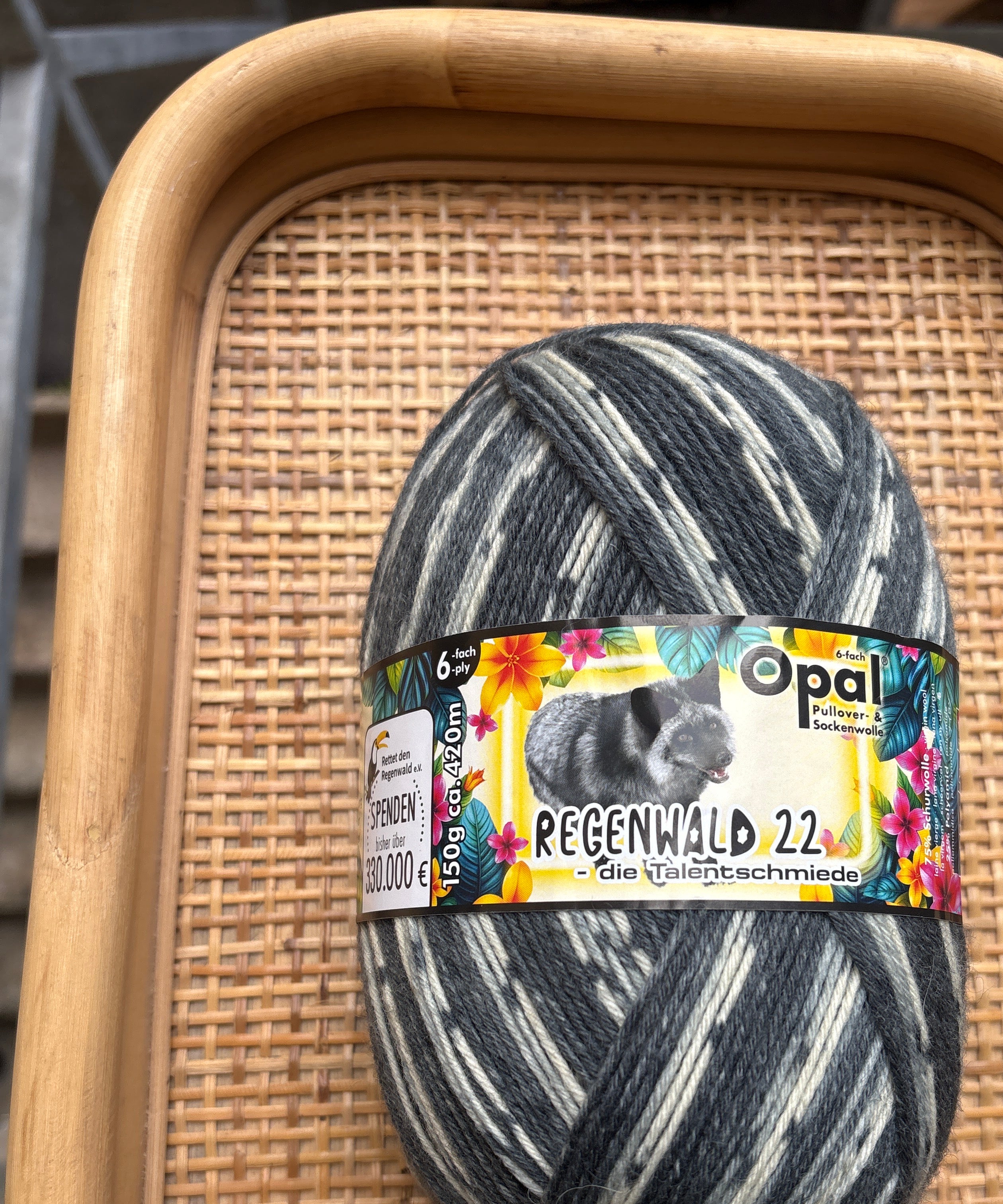 Opal 6-ply Regenwald 22