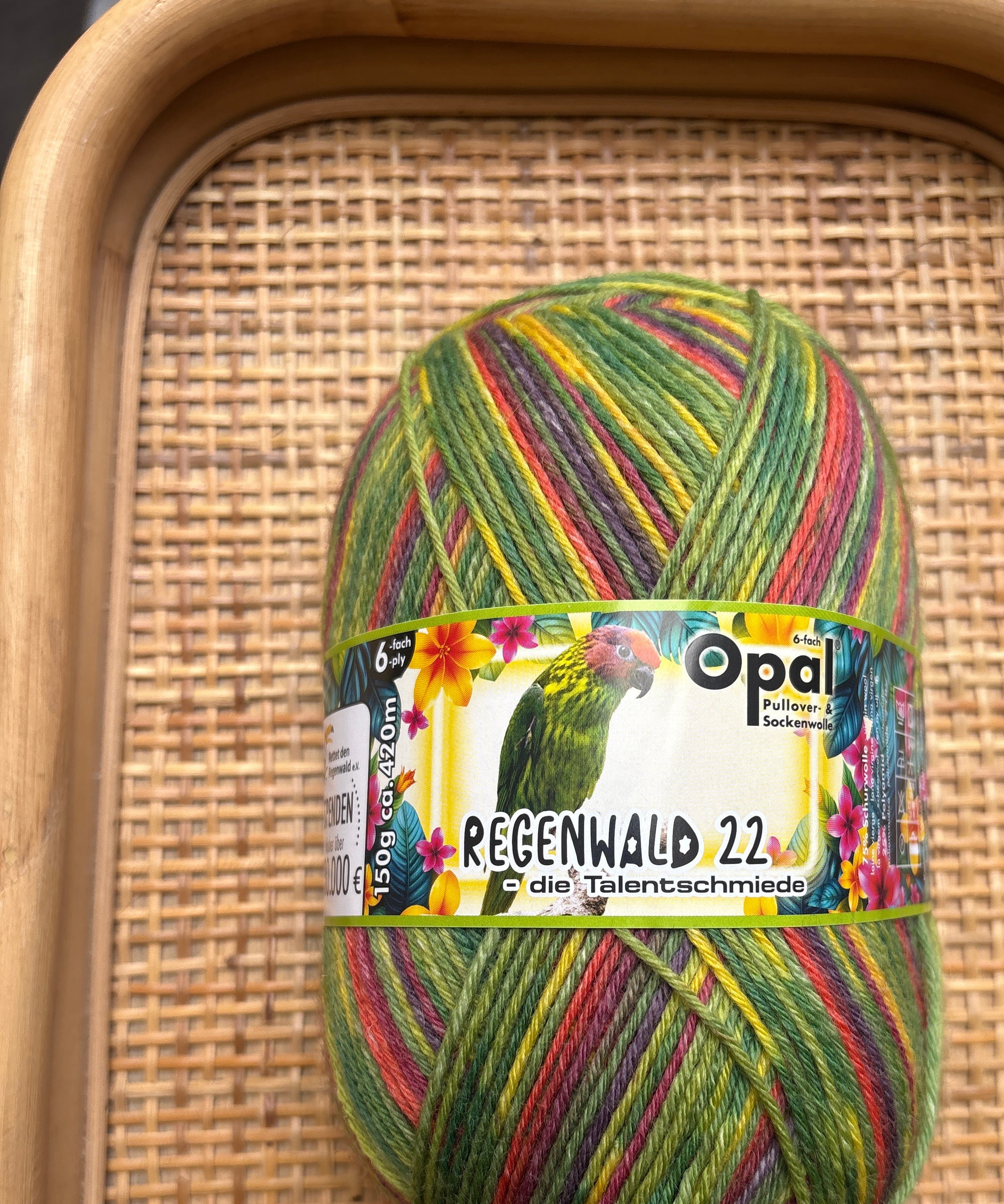 Opal 6-ply Regenwald 22