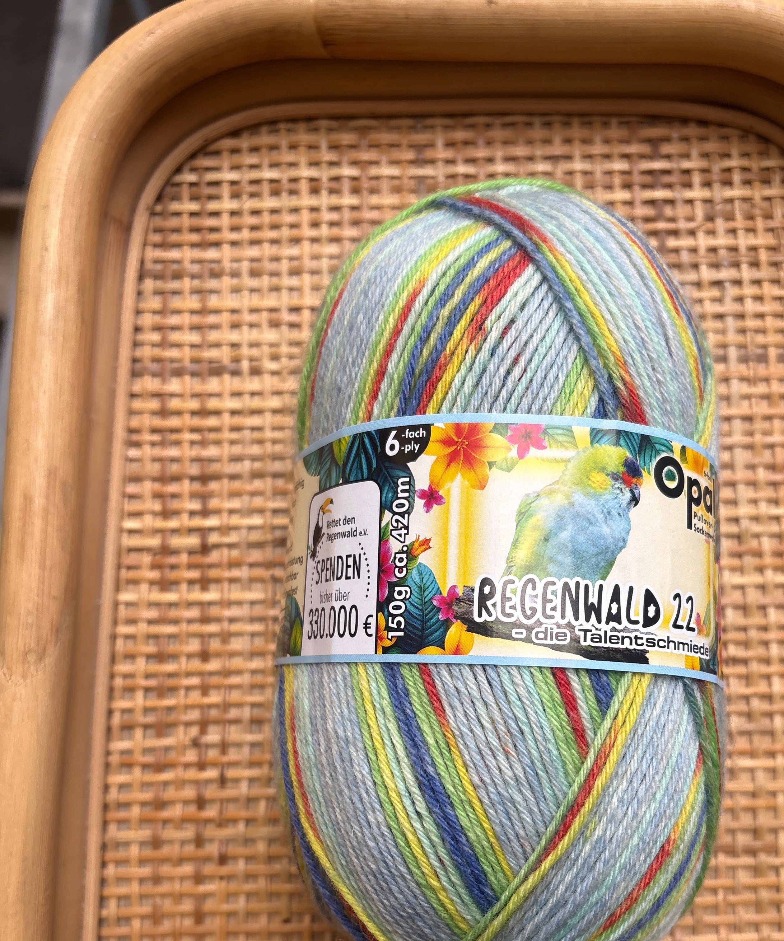 Opal 6-ply Regenwald 22