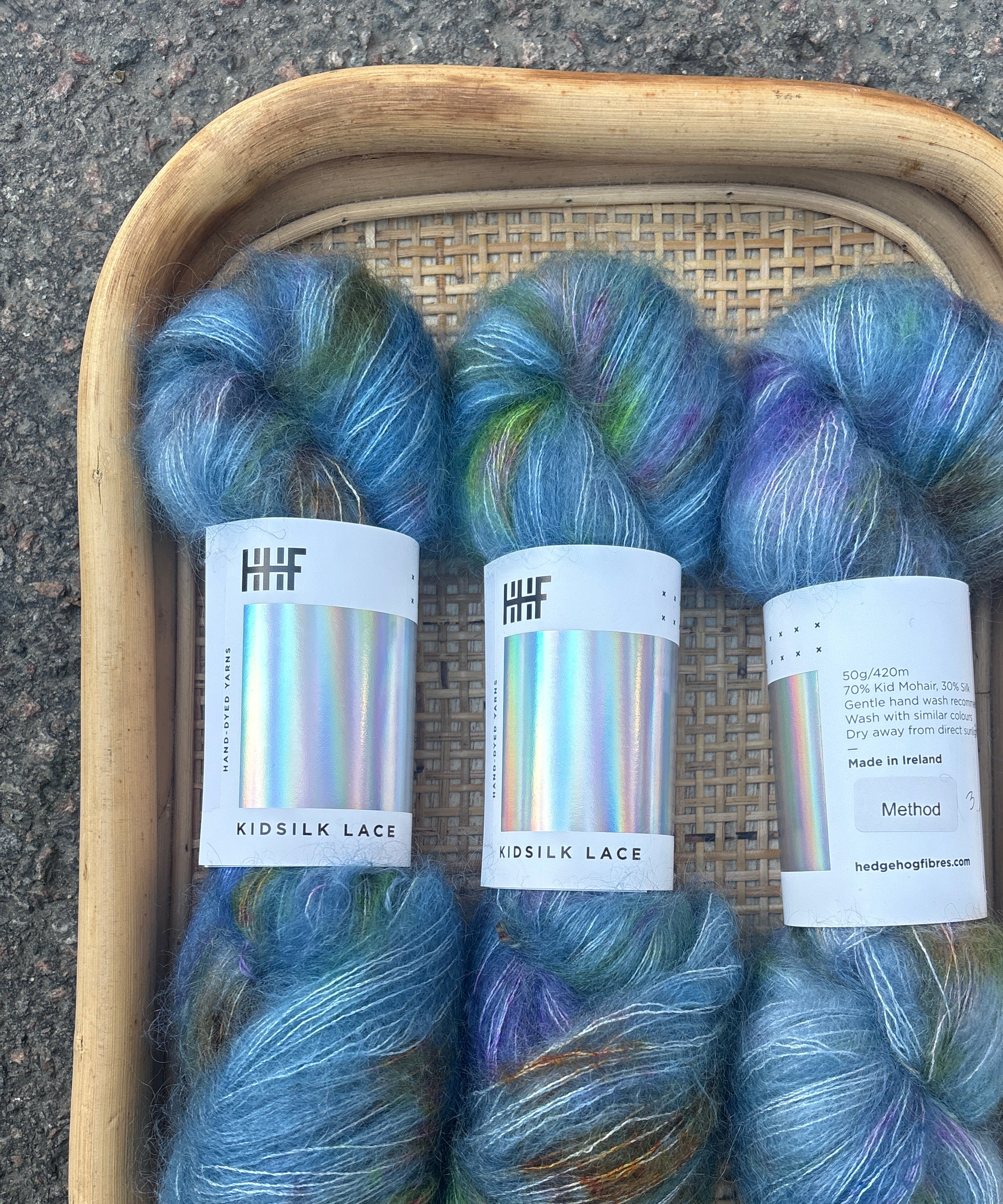 Hedgehog Fibres Kidsilk Lace