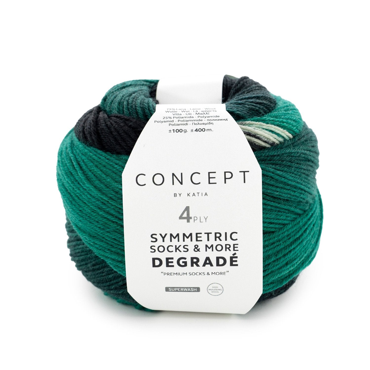 Katia Concept Degradé Symmetric Socks & More