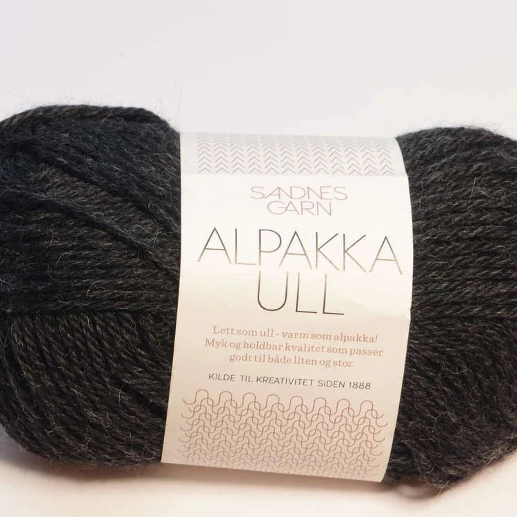 Sandnes Garn Alpakka Ull 1099 svart