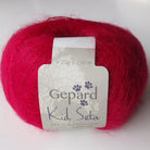 Gepard Kid Seta, silkkimohair 333 rubiini