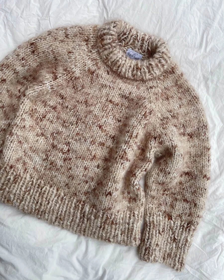 Marble Sweater by PetiteKnit